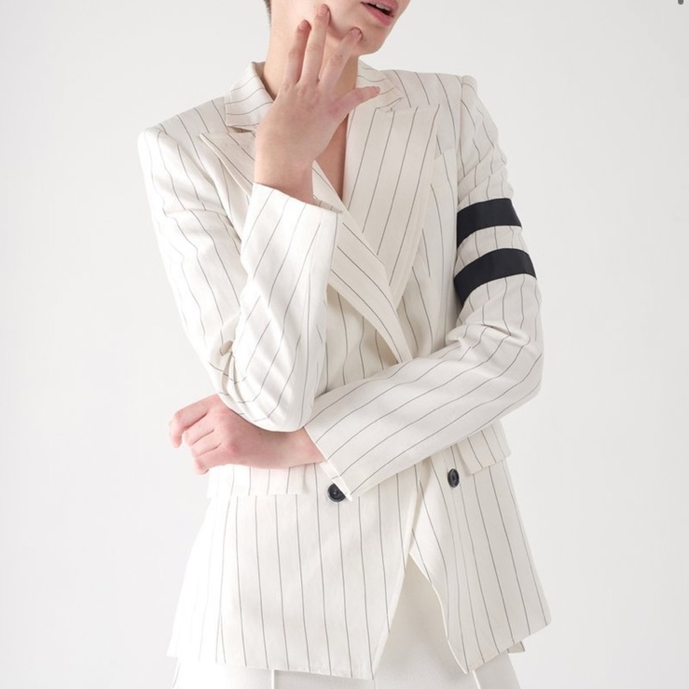 NEW | Sosken BoyfriendTailored Pinstripe Blazer